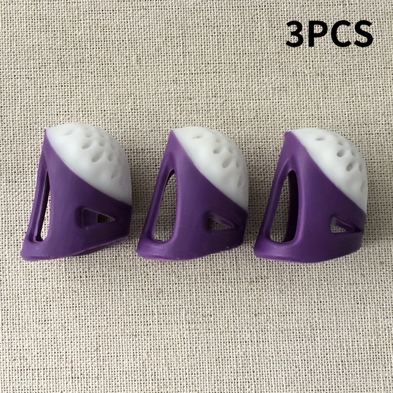 Embroidery Ring Sizes - Adjustable Size Metal Anti-prick Thimbles 3