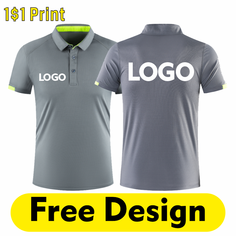 Embroidery Uniforms - Quick Dry Sports POLO Shirt Fitness