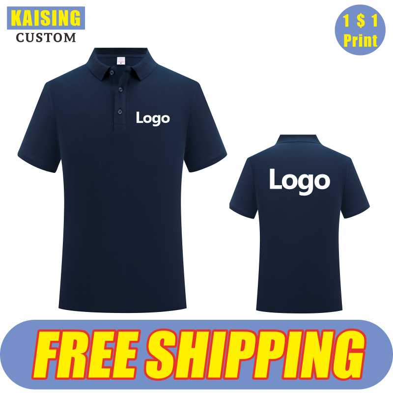 Embroidery Uniforms - KAISING High-Quality Pure Cotton Polo Shirt