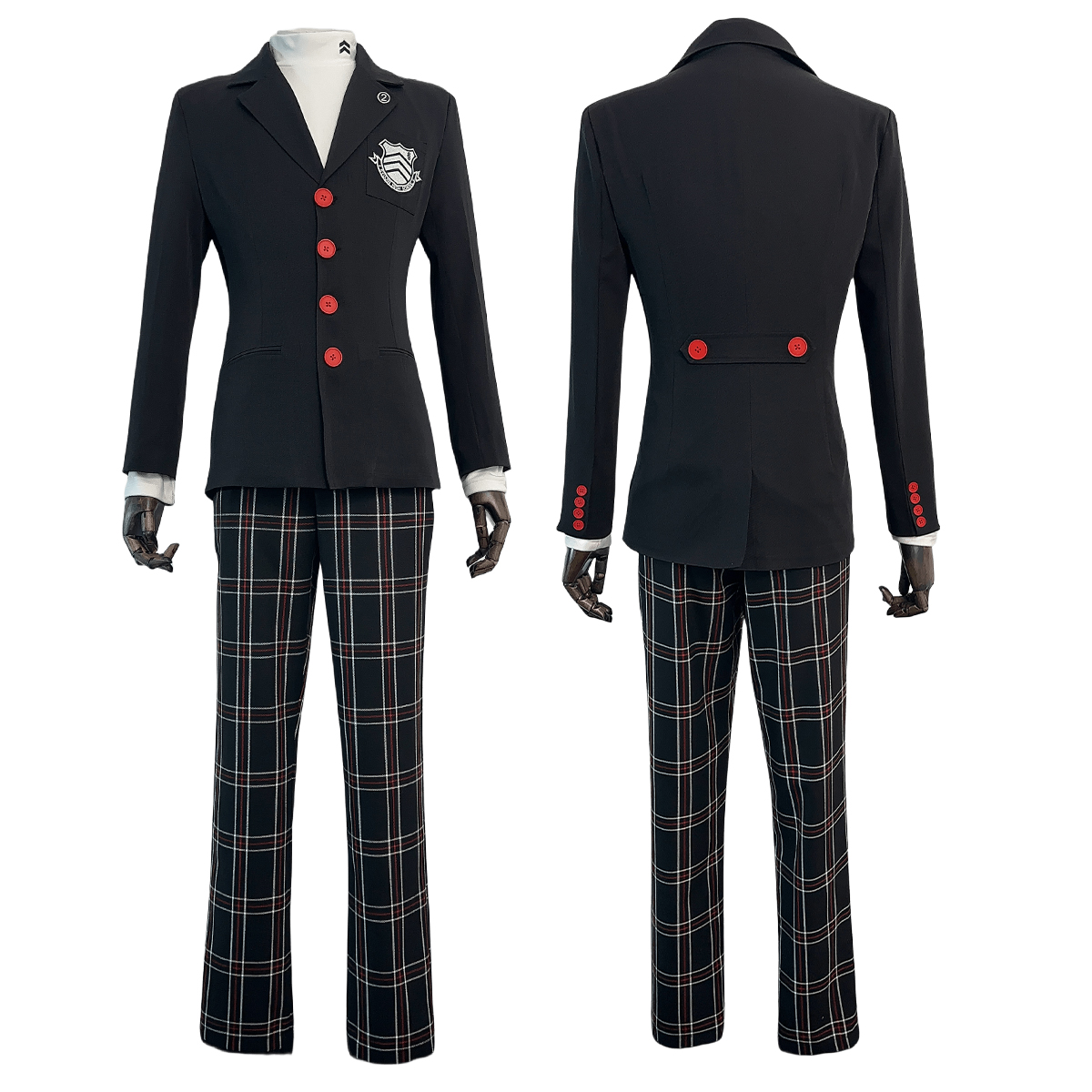 Embroidery Uniforms - HOLOUN Ren Amamiya Cosplay Costume Wig