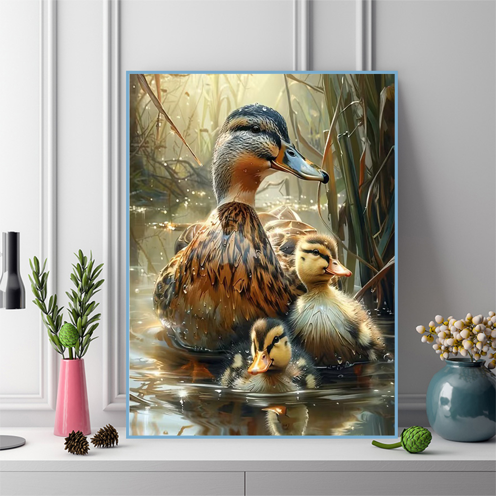Embroidery Free Pattern - New Arrival Diamond Embroidery Duck Animal