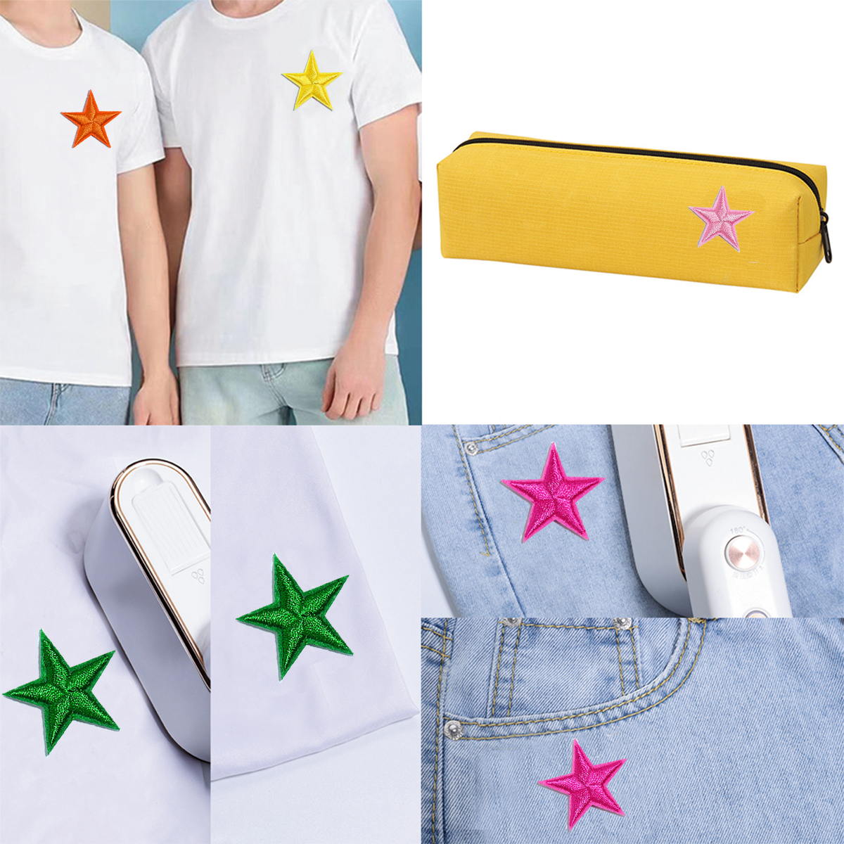 10pcs Small Mini Star Embroide – обзор и цена Embroidery Gold