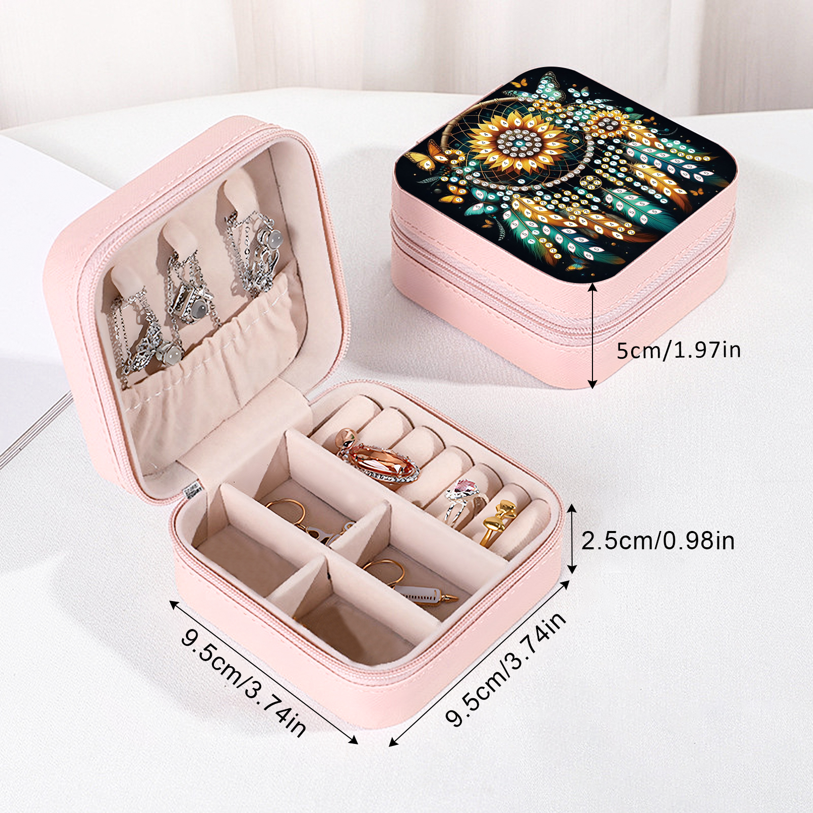 Diamond Painting Jewelry Organ – обзор и цена Embroidery Gift Ideas