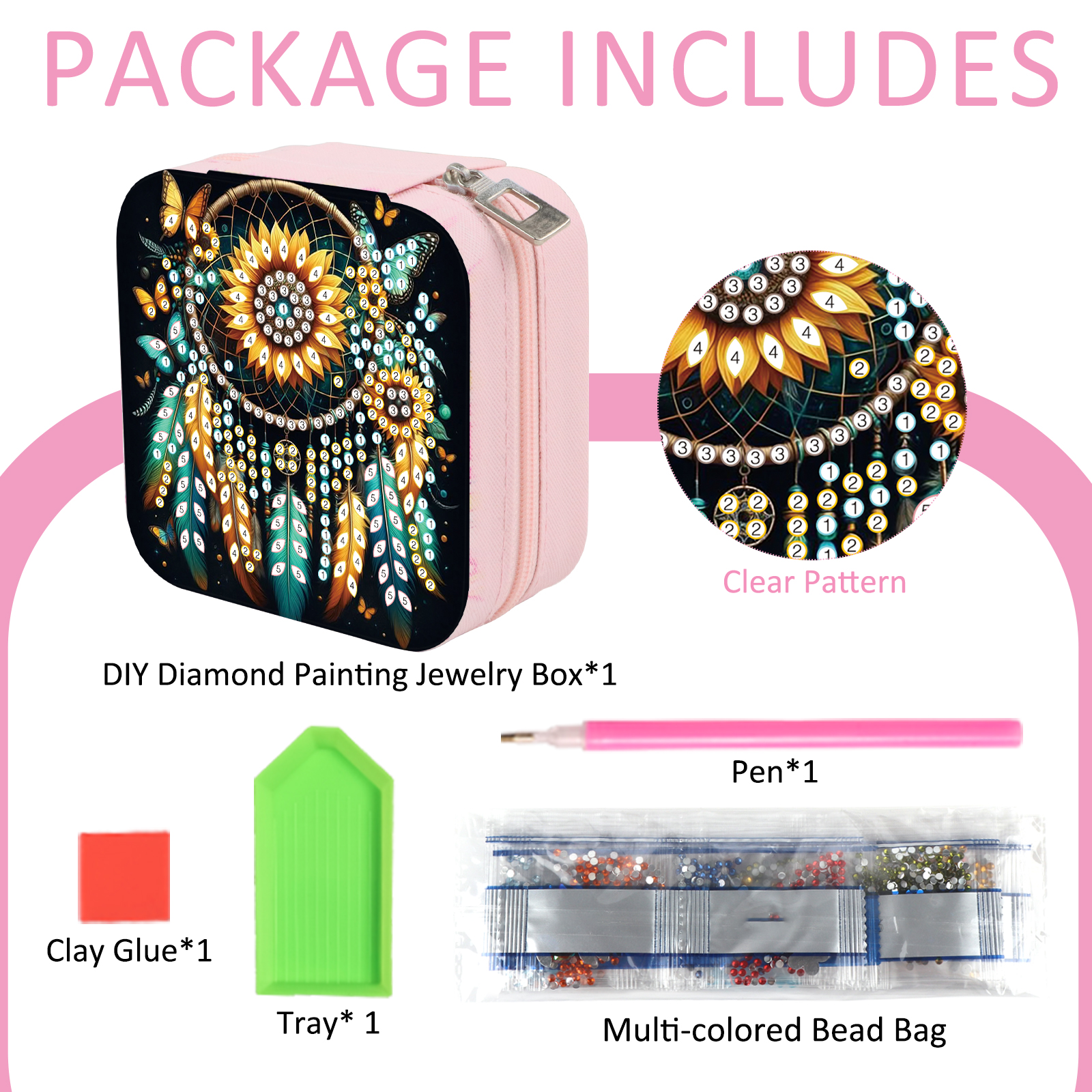 Diamond Painting Jewelry Organ – обзор и цена Embroidery Gift Ideas