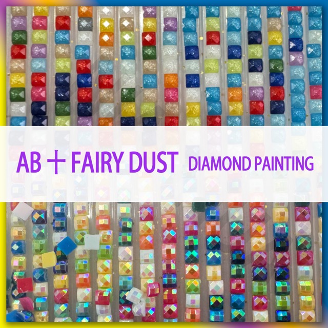 AB Fairy Dust 5D Diamond Paint – обзор и цена Embroidery Rose Stitch