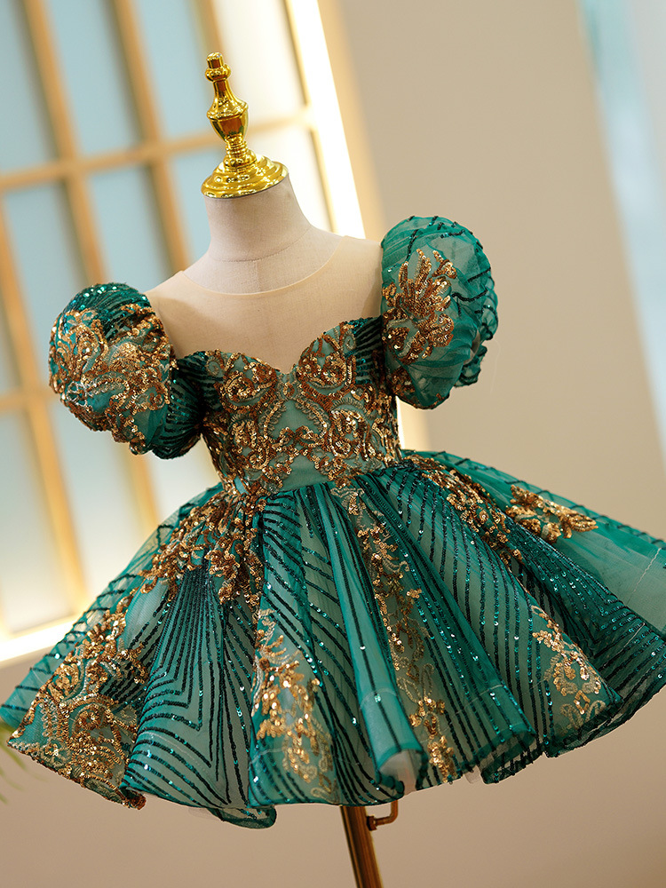 Kids Luxury Party Green Gold D – обзор и цена Embroidery Gold