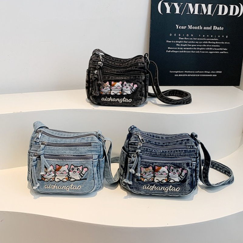 Cute Korean Style Embroidered  – обзор и цена Embroidery Keychain