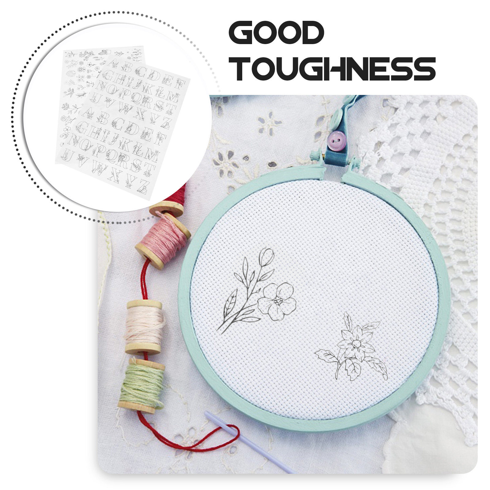 2pcs Sewing Patterns Templates – обзор и цена Embroidery Alphabet Designs
