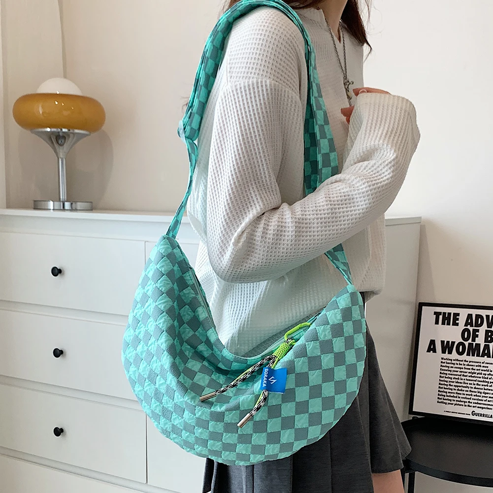 Plaid Women Messenger Bag Fash – обзор и цена Embroidery Keychain
