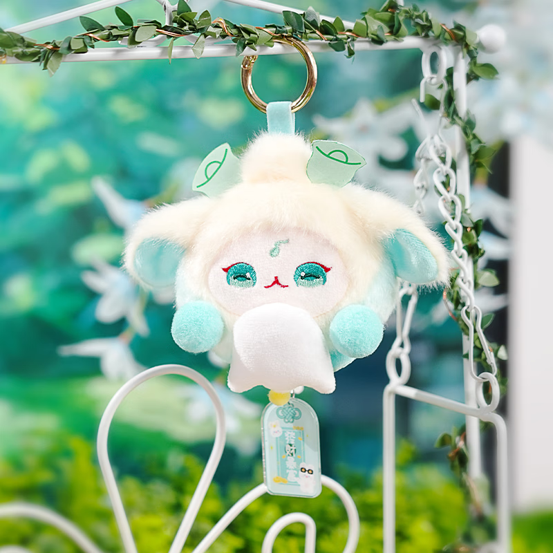 Lucky Cloud Elf Plush Embroide – обзор и цена Embroidery Keychain