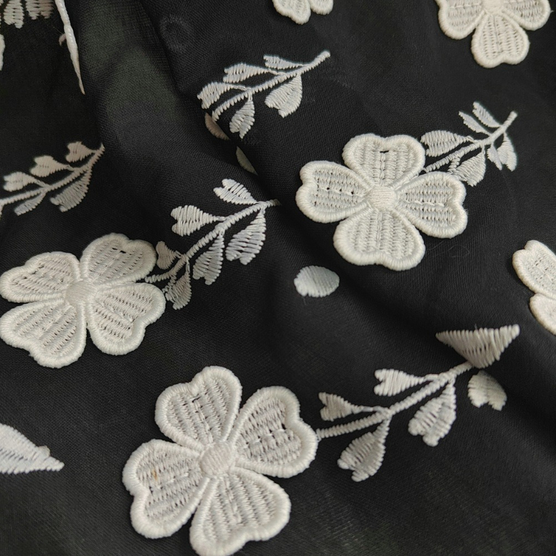 Black 3D Embroidery Cotton Clo – обзор и цена Embroidery Design 3D