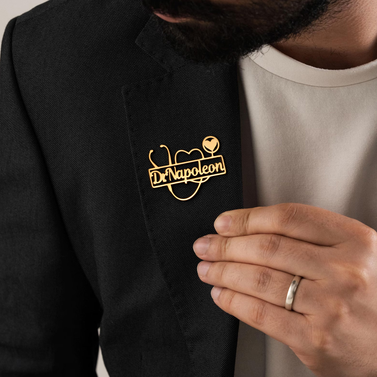 Custom Stethoscope Brooch Pers – обзор и цена Embroidery Names
