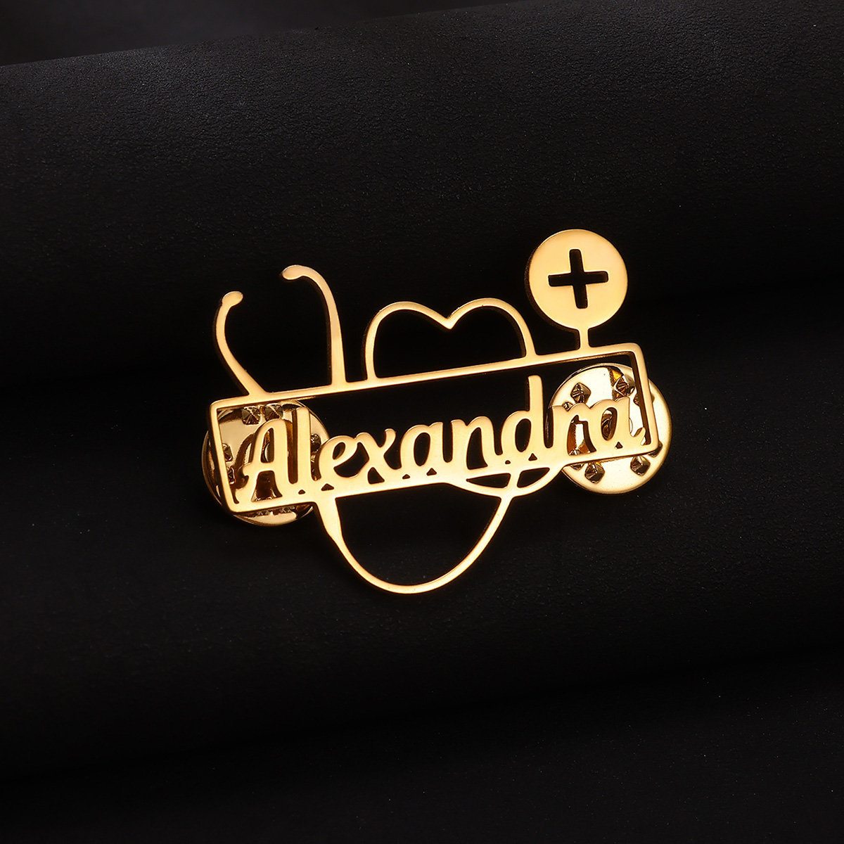 Custom Stethoscope Brooch Pers – обзор и цена Embroidery Names