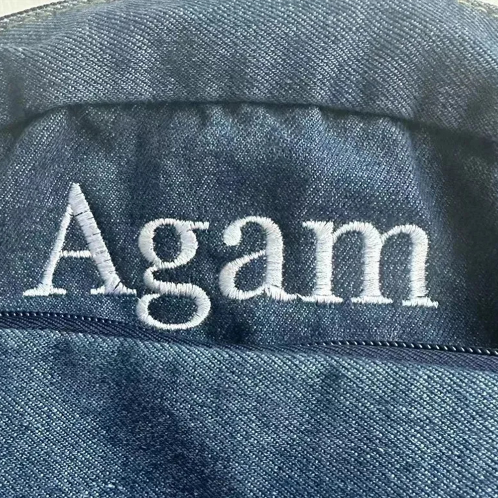 Denim Backpack Girls' New Stud – обзор и цена Embroidery Names