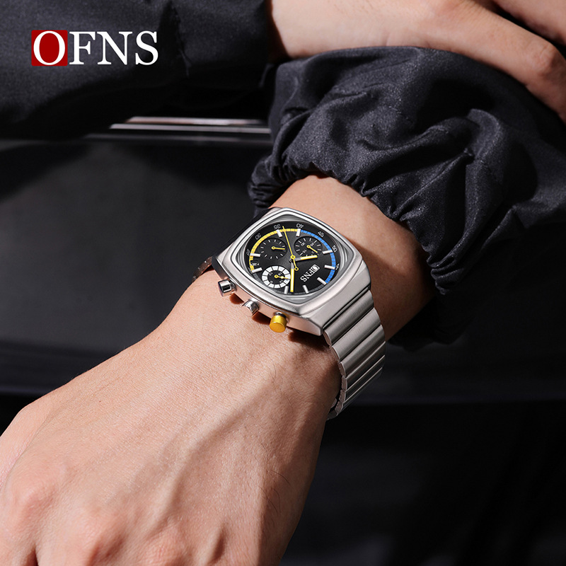 Small square watch men's hot-s – обзор и цена Embroidery Bracelet
