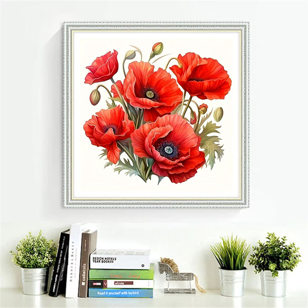 HUACAN Cross Stitch Flower Ros – обзор и цена Embroidery Rose Stitch