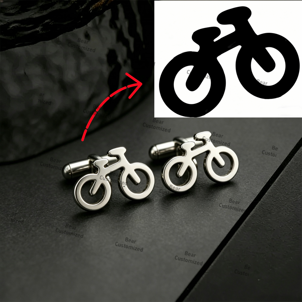 Men Custom Logo Tie Clip Cuffl – обзор и цена Embroidery Names