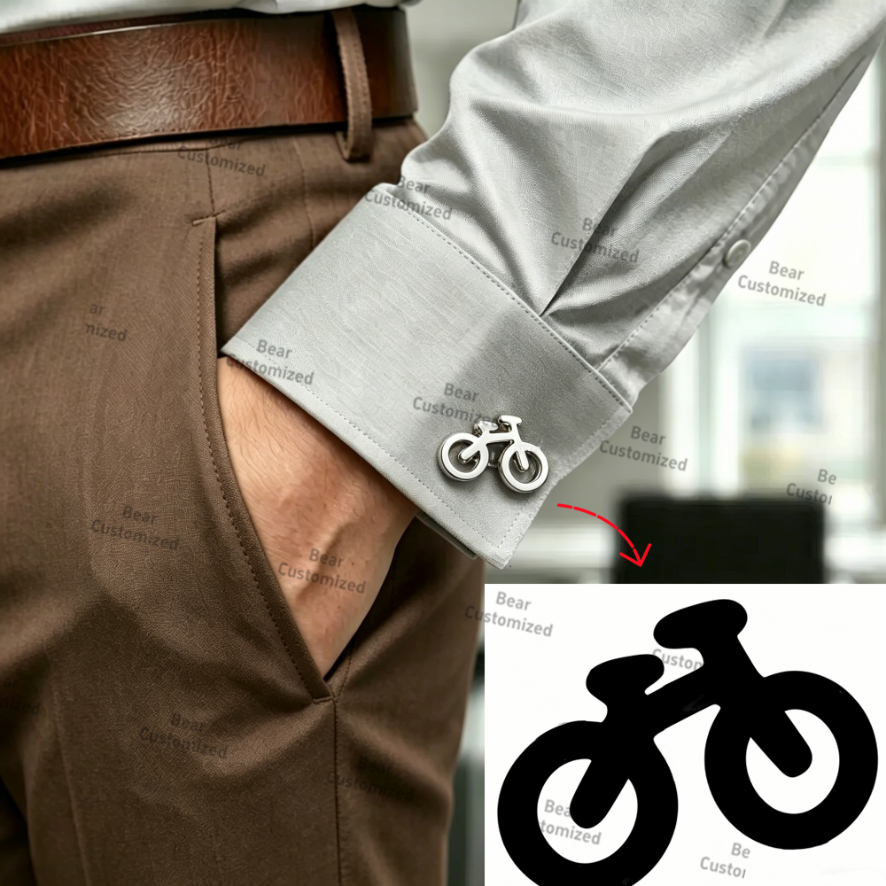 Men Custom Logo Tie Clip Cuffl – обзор и цена Embroidery Names