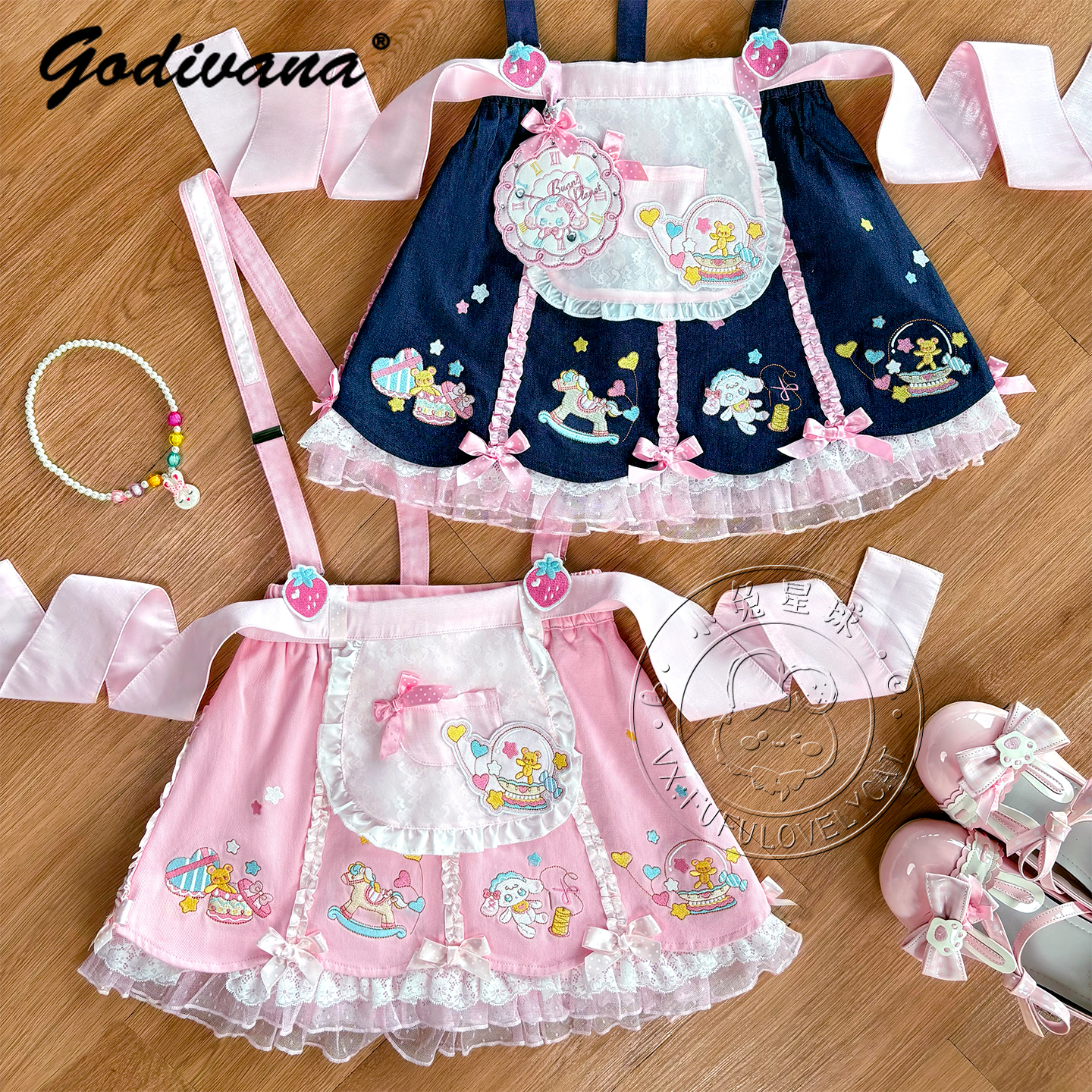Lolita Daughters Clothes Cute  – обзор и цена Embroidery Uniforms
