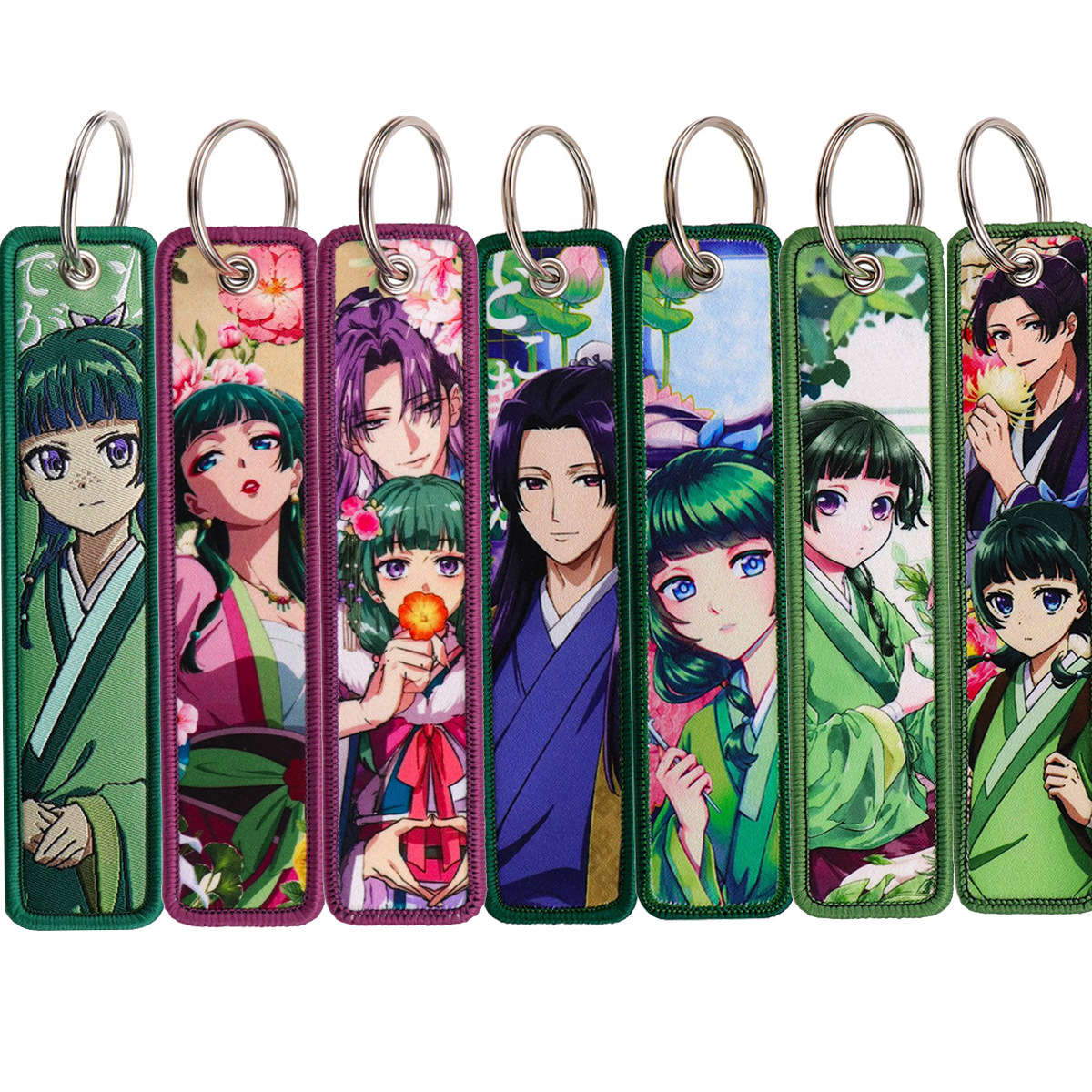 Anime Figure Embroidery Key Fo – обзор и цена Embroidery Keychain