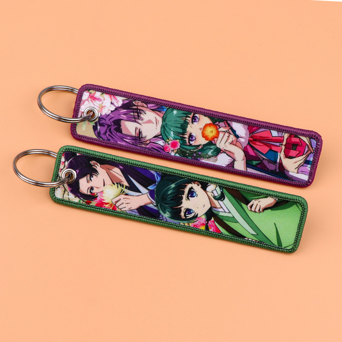 Anime Figure Embroidery Key Fo – обзор и цена Embroidery Keychain