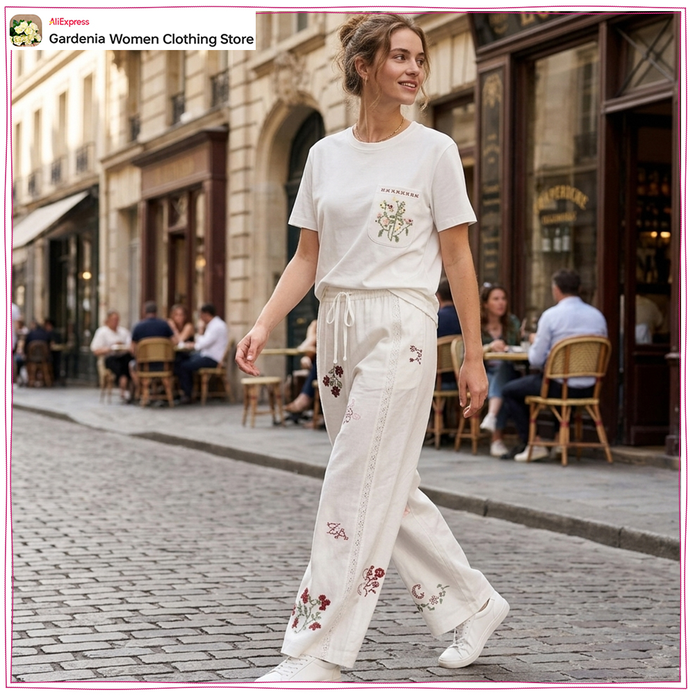 Stylish Embroidered Pant Sets  – обзор и цена Embroidery Uniforms