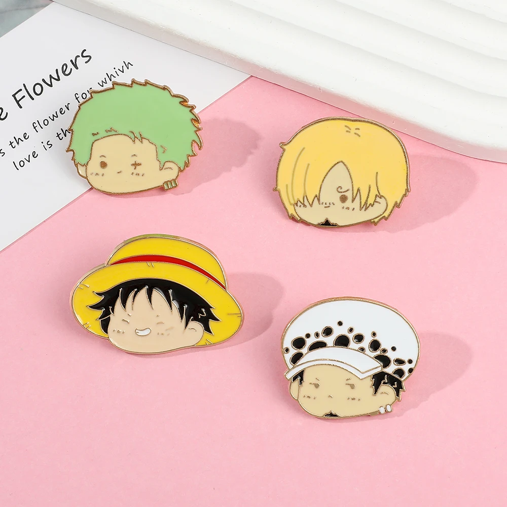 4 Pcs Anime Character Brooch S – обзор и цена Embroidery Wallpaper