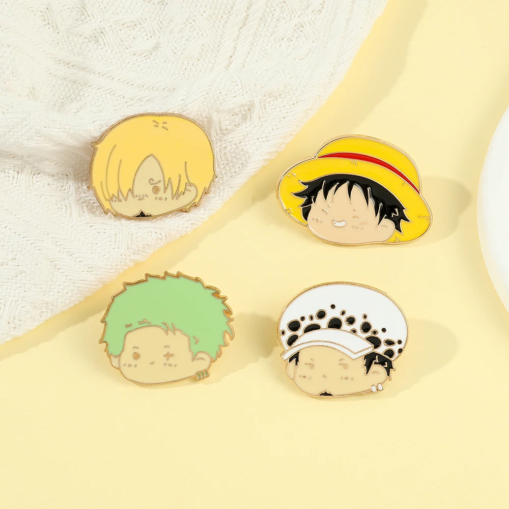 4 Pcs Anime Character Brooch S – обзор и цена Embroidery Wallpaper