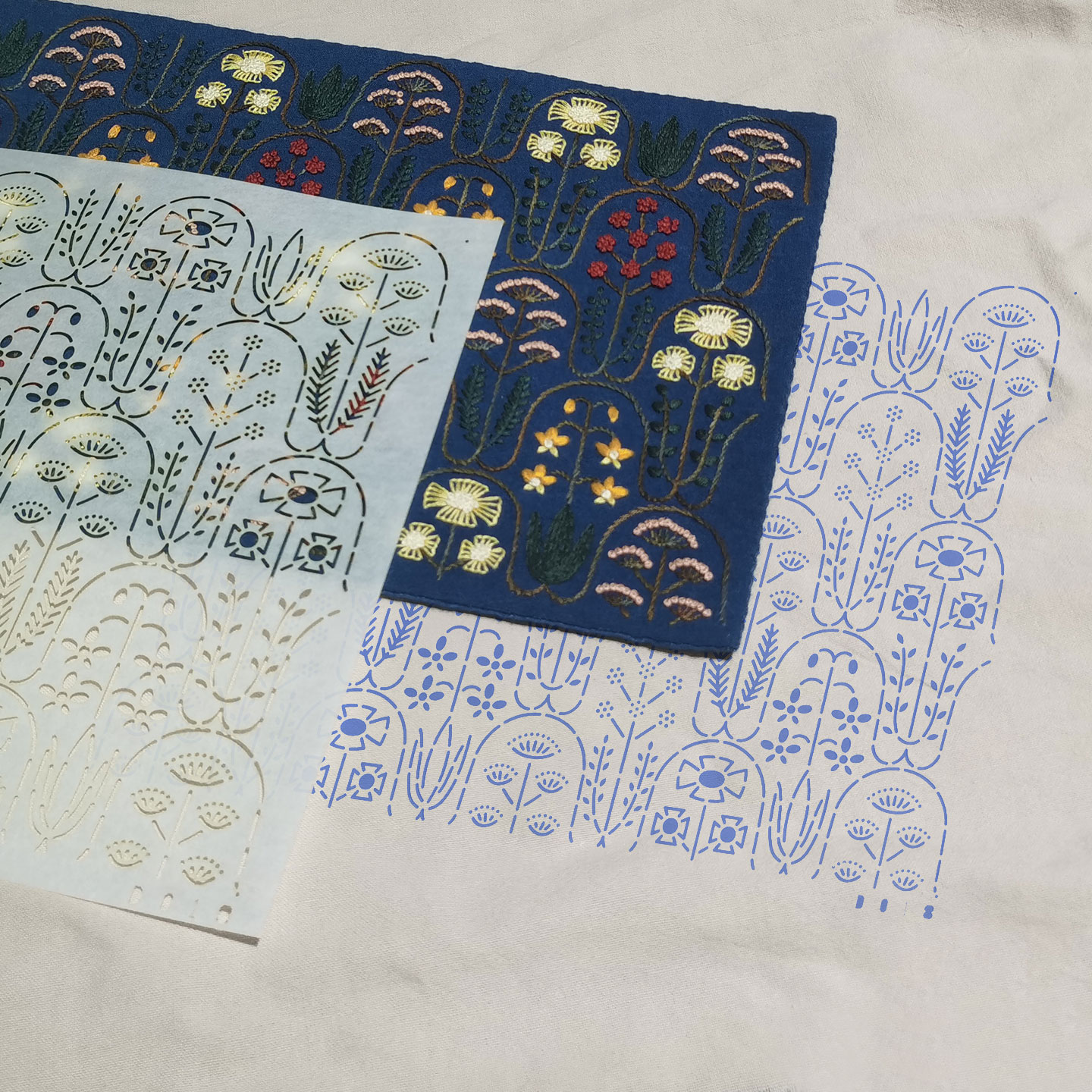 Handmade Soft Template Embroid – обзор и цена Embroidery Free Pattern