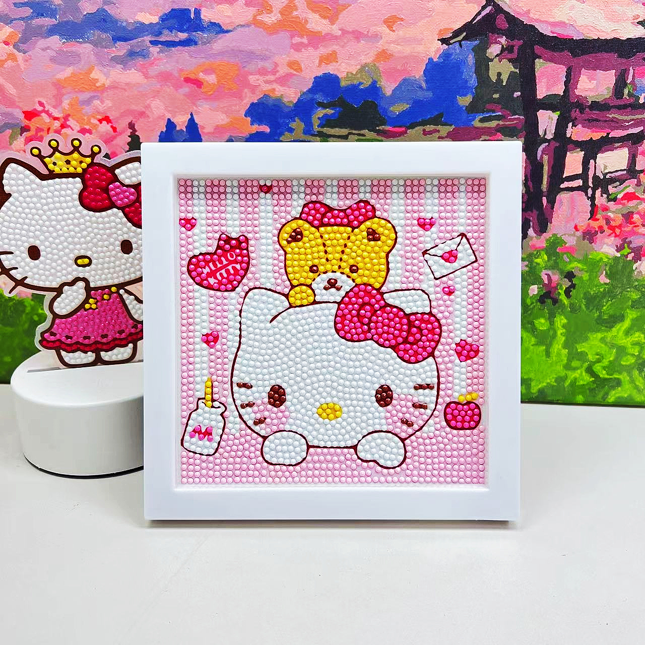 Keeppley&Sanrio Hello Kitty Cr – обзор и цена Embroidery Gift Ideas