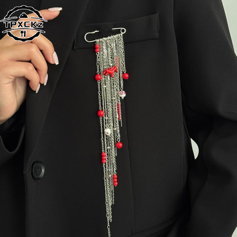 💐 Long Tassel Chain Brooches W – обзор и цена Embroidery Bracelet