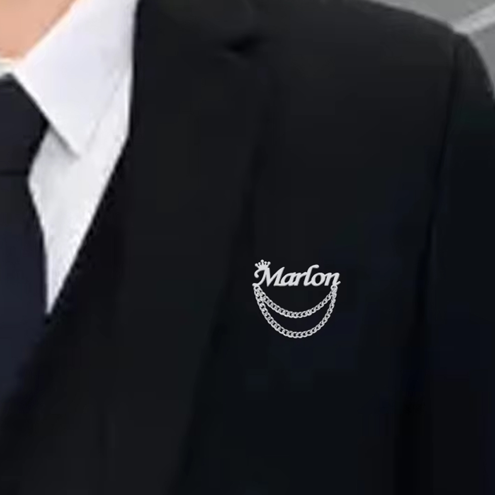 Personalized Name Brooch Custo – обзор и цена Embroidery Names