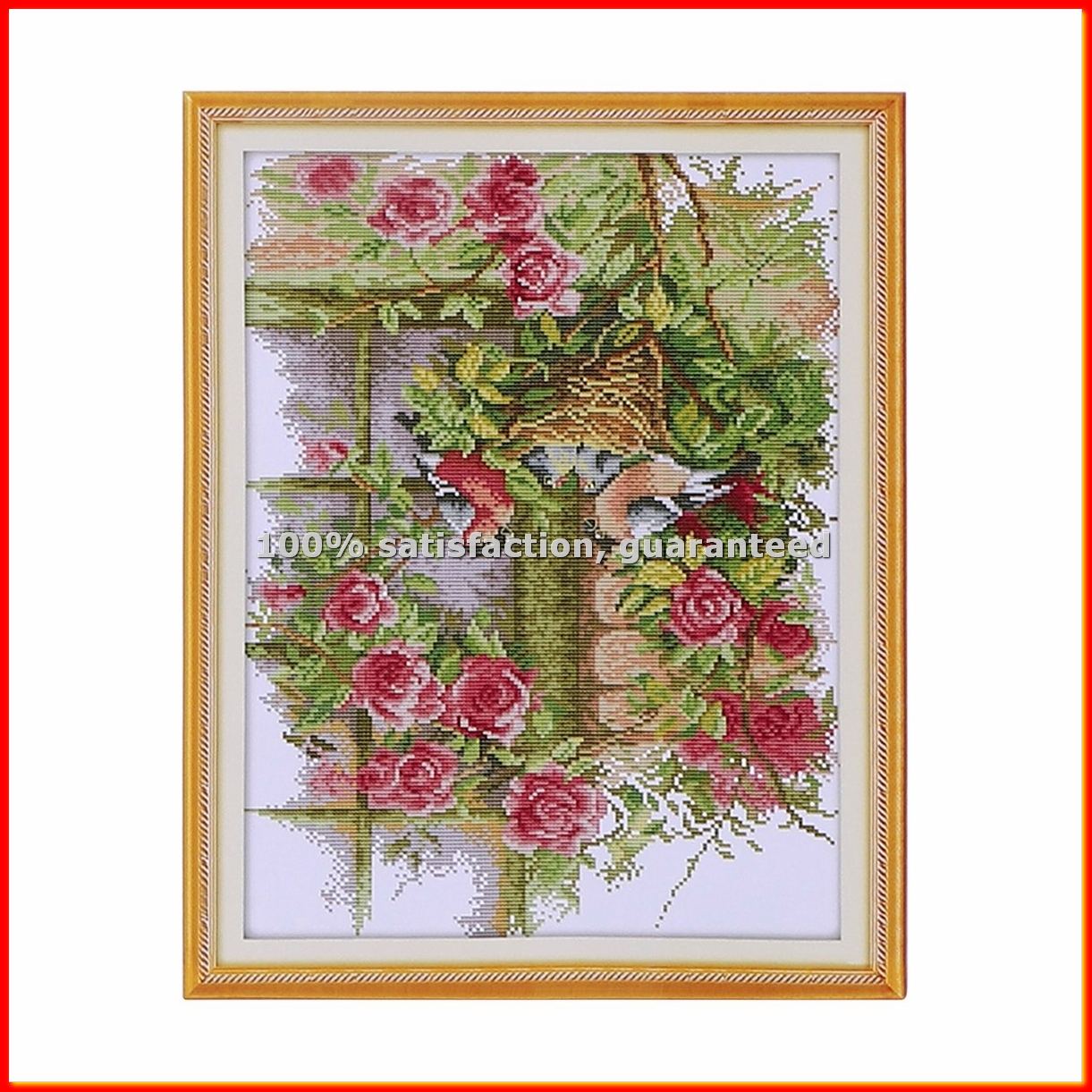 DIY Handmade Needlework Set Em – обзор и цена Embroidery Free Pattern