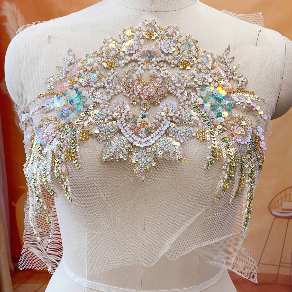 Champagne Gold Fish Scale Sequ – обзор и цена Embroidery Gold