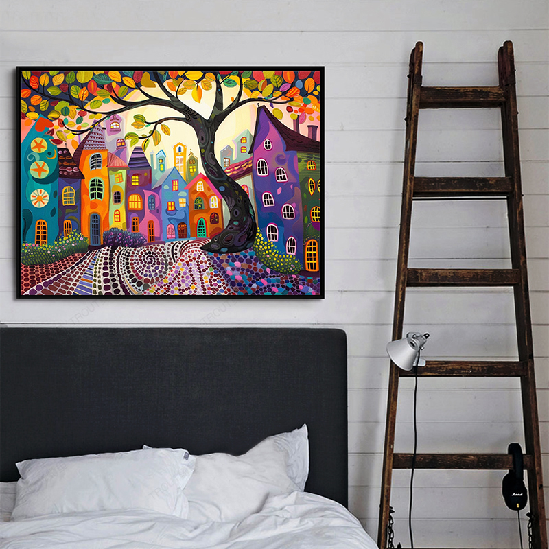 Frameless,Night View 5D Diamon – обзор и цена Embroidery Wall Art
