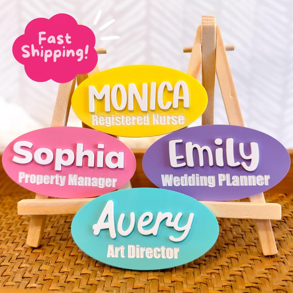 Custom Name Brooch Personalize – обзор и цена Embroidery Names