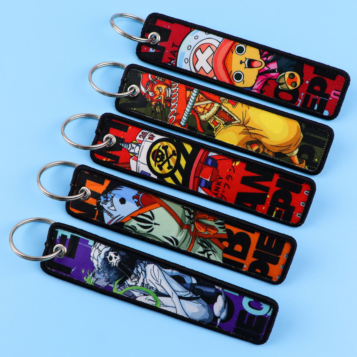 Anime One Piece Embroidery Key – обзор и цена Embroidery Keychain