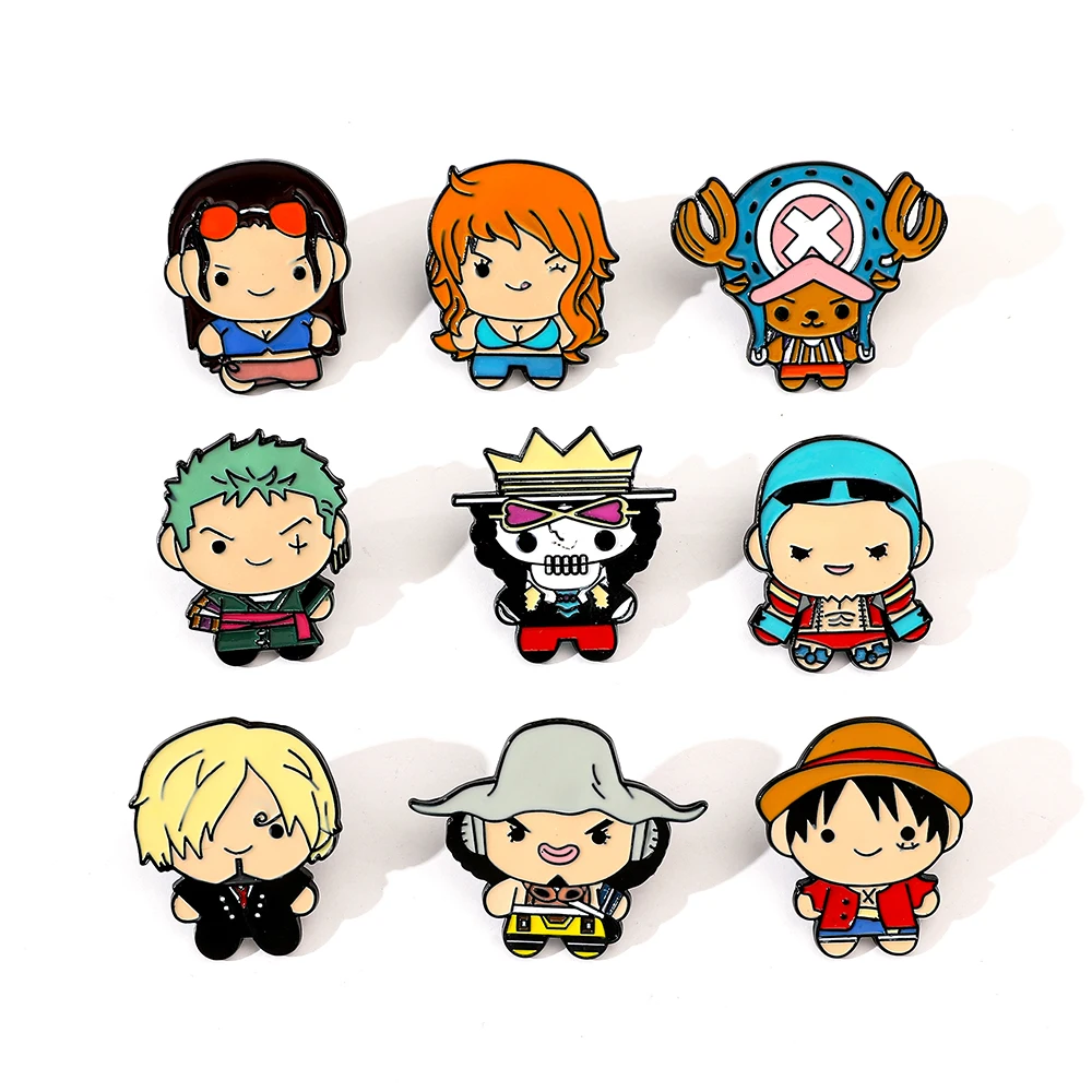9 Pcs Creative Cartoon Brooch  – обзор и цена Embroidery Wallpaper