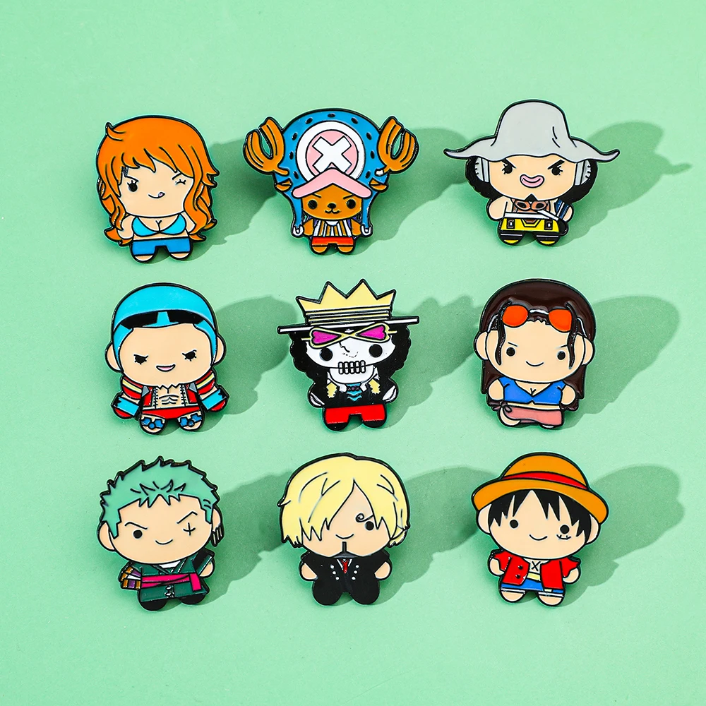 9 Pcs Creative Cartoon Brooch  – обзор и цена Embroidery Wallpaper