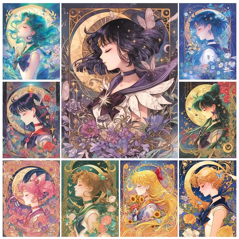 Cartoon Anime Diamond Painting – обзор и цена Embroidery Gift Ideas