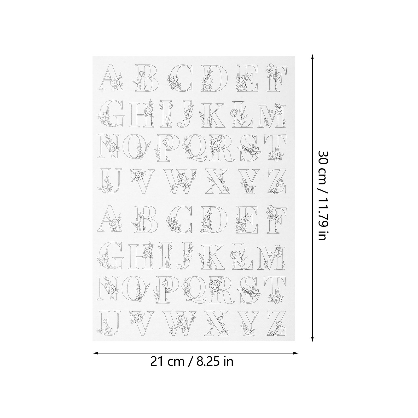 2 Pcs Alphabet Embroidery Stab – обзор и цена Embroidery Alphabet Designs