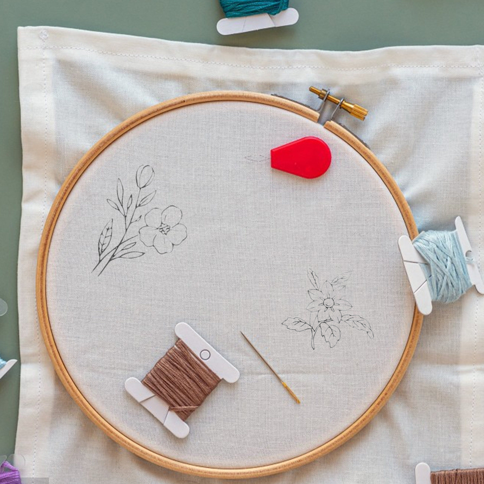 2 Pcs Alphabet Embroidery Stab – обзор и цена Embroidery Alphabet Designs