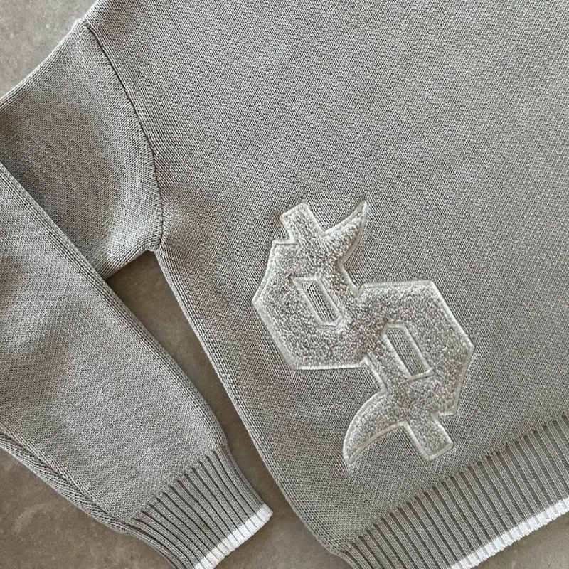 Harajuku Casual gold Sweaters  – обзор и цена Embroidery Gold