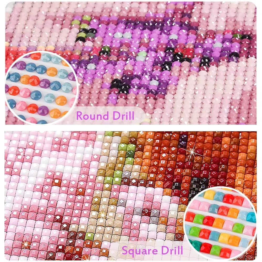1pc - Shell Pattern Diamond Pa – обзор и цена Printed Embroidery Kit