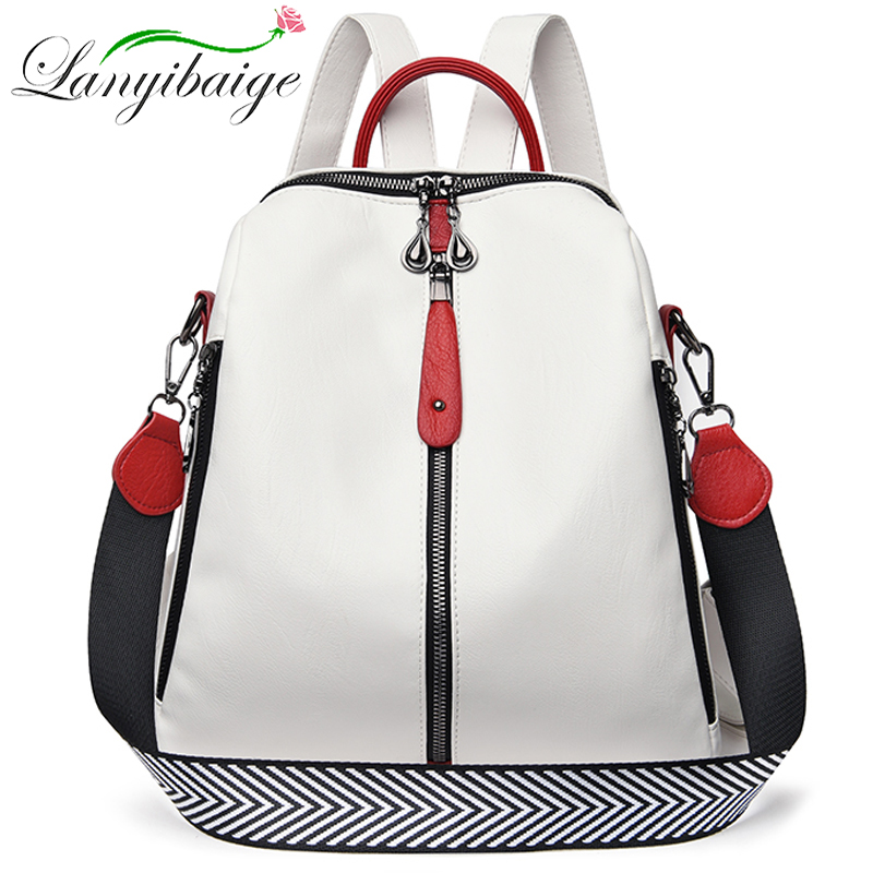 Fashion Backpack Women Soft Le – обзор и цена Embroidery Keychain