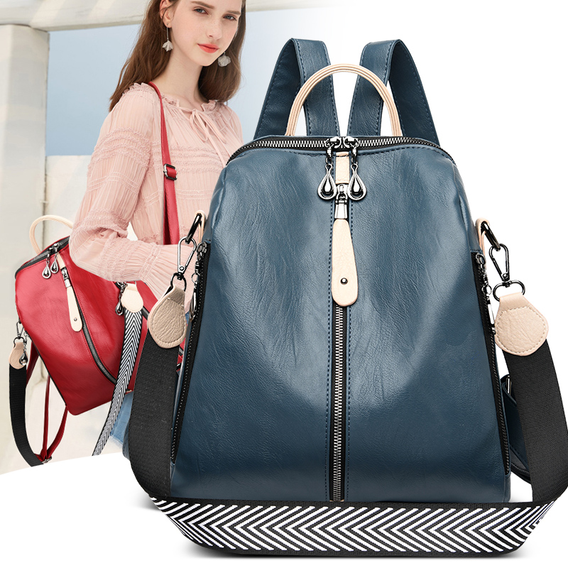 Fashion Backpack Women Soft Le – обзор и цена Embroidery Keychain