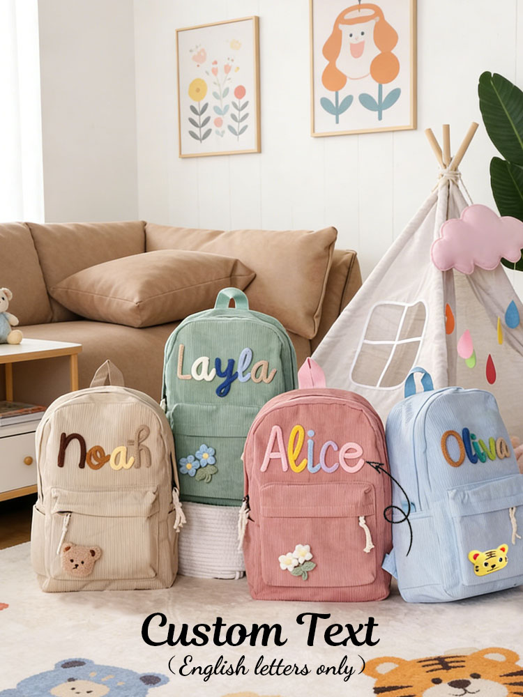 Unisex Personalized Corduroy B – обзор и цена Embroidery Initials Designs