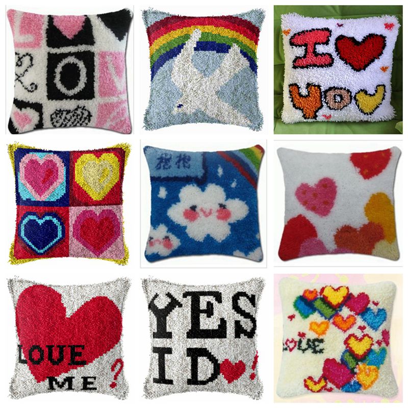 Rainbow Love Series Latch Hook – обзор и цена Printed Embroidery Kit