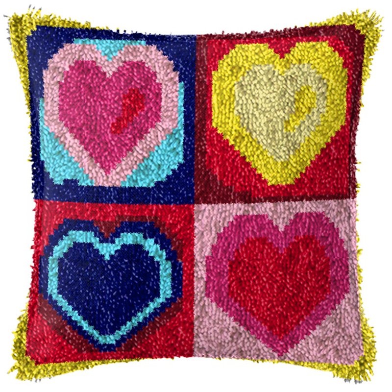 Rainbow Love Series Latch Hook – обзор и цена Printed Embroidery Kit