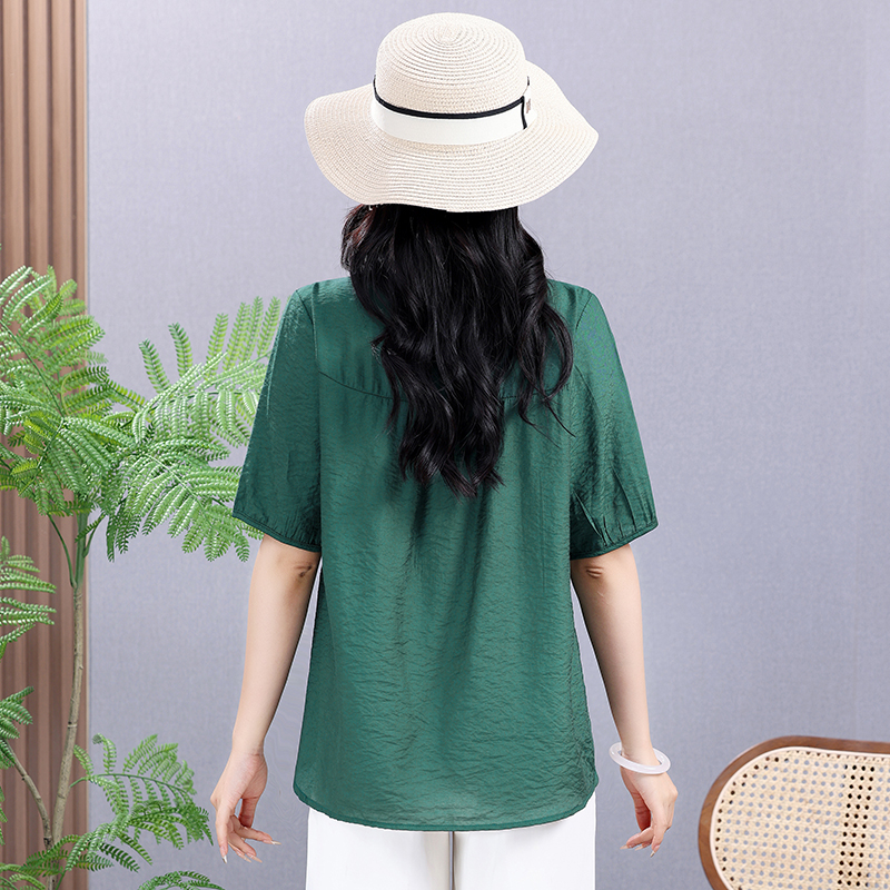 Summer Elastic Tee Shirt Solid – обзор и цена Embroidery Uniforms